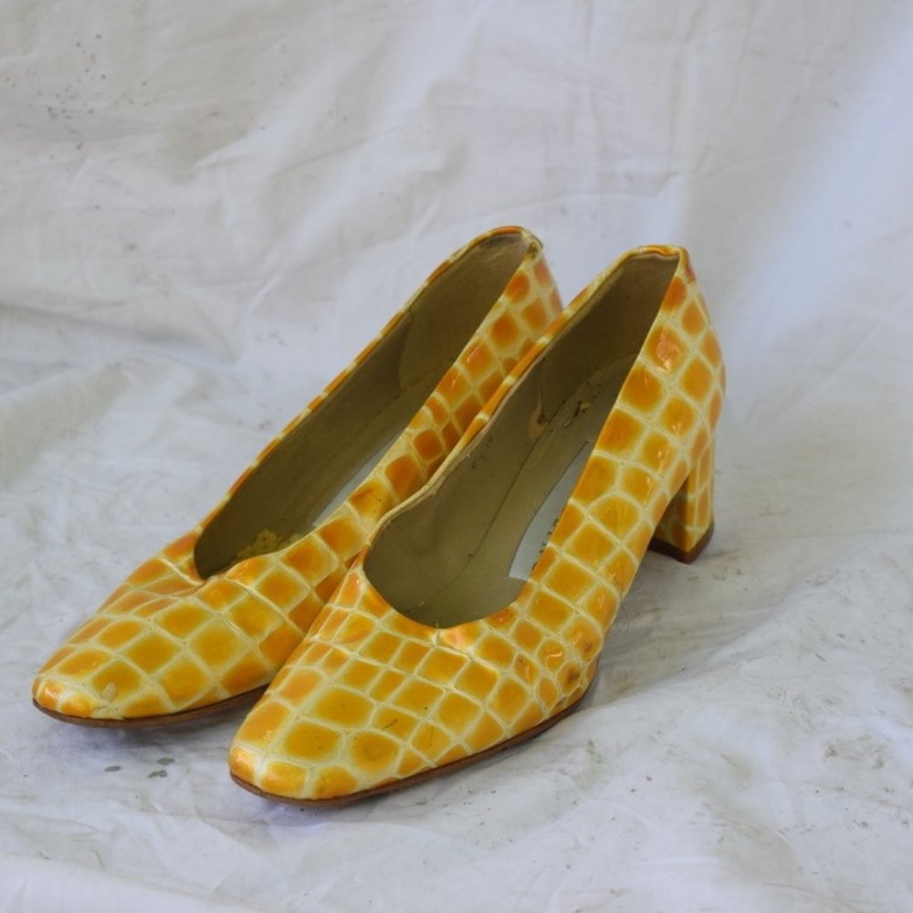 Bandolino Yellow Heels